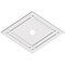 Ekena Millwork Diamond Architectural Grade PVC Ceiling Medallion, 36"W x 24"H x 3"ID x 12 3/4"C x 1"P, One-Piece CMP36X24DD-03000 - alternate 1